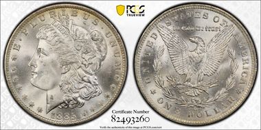 1885-O $1 MS66