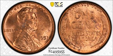 1953 1C MS64RD