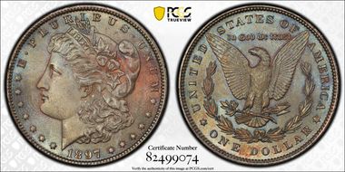 1897 $1 MS65