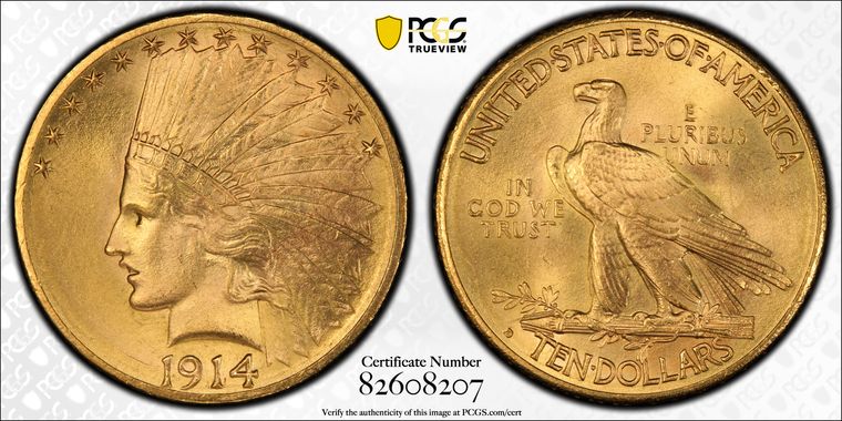 Cert 82608207 - Coin Image