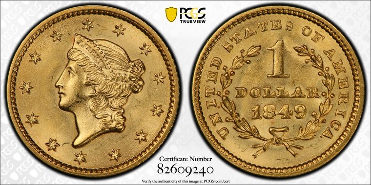 Cert 82609240 - Coin Image