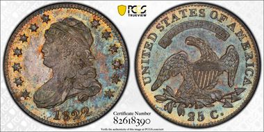 1822 25C B-1 MS64