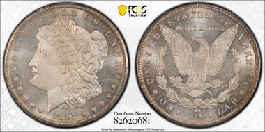 1892-CC $1 MS65