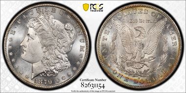 1879-S $1 MS68