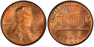 1975 1C MS66RD