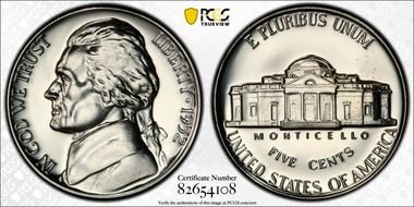 1952 5C Re-Engraved Obv Design FS-402 PR67