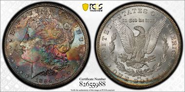 1884-CC $1 MS67