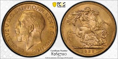 1922-P Sov S-4001 MS64+