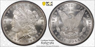 1881-CC $1 MS67