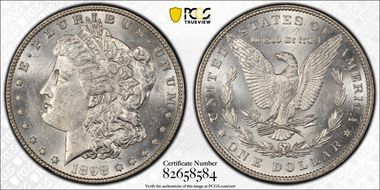 1898 $1 MS61