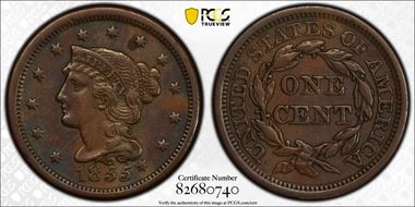 1855 1C Knob on Ear XF45BN