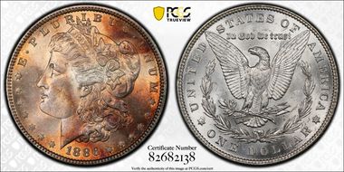 1886 $1 MS65