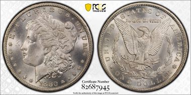 1880-CC $1 MS66+