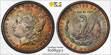 1886 $1 MS65