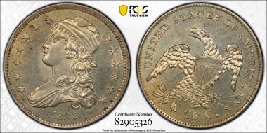 1832 25C Browning 2 MS63