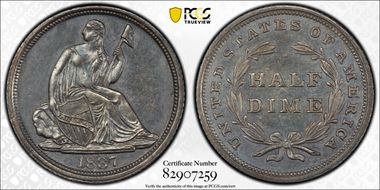1837 H10C Seated PR63