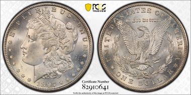 1897-S $1 MS66