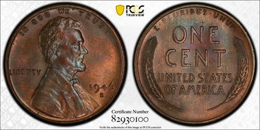 1946-S 1C MS65BN