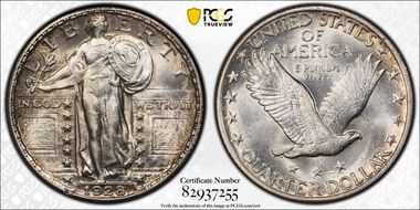 1928 25C MS62FH