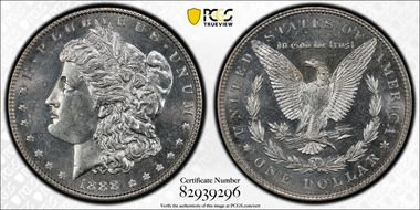 1888 $1 MS64PL