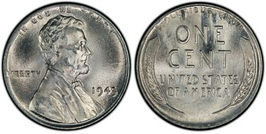 1943 1C MS67
