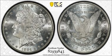 1884-CC $1 MS65