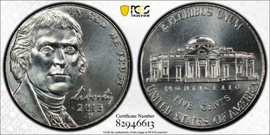 2013-P 5C MS67FS