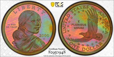 2000-S SAC$1 PR67
