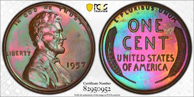1957 1C PR65RB
