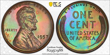 1957 1C PR65RB