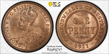 1911 (L) 1D KM-23 MS64RD