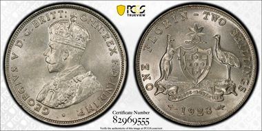 1928(m) Florin MS63