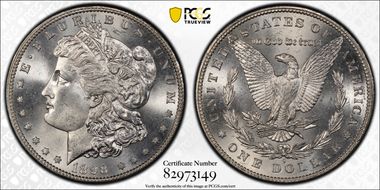 1898-S $1 MS66+