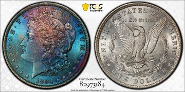 1884-O $1 MS63