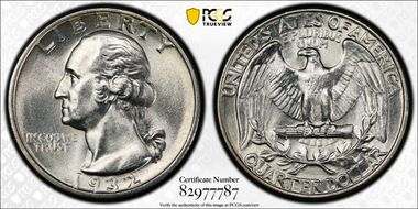 1932 25C MS64