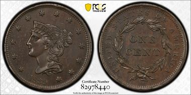 1839 1C Type of 1840 AU53BN