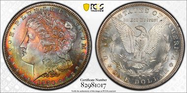 1880-S $1 MS65