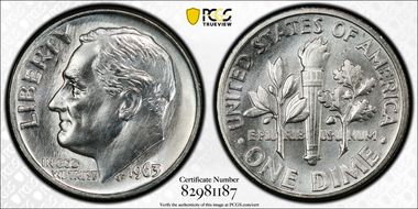 1963 10C DDO FS-101 MS66