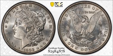 1903 $1 MS66+
