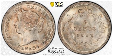 1899 5C MS66+
