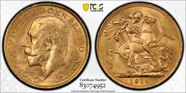 1914-P Sov S-4001 MS63