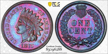 1875 1C PR66BN