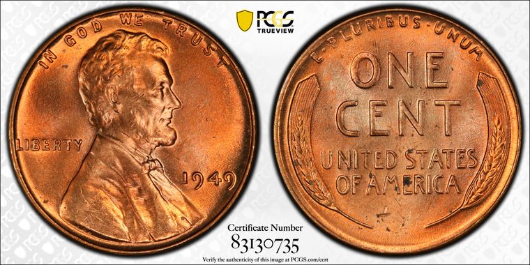 Cert 83130735 - Coin Image