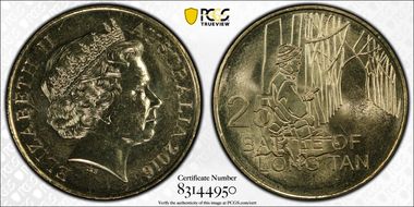 2016 25C Battle of Long Tan MS64