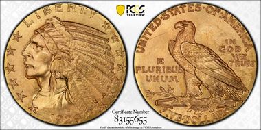 1929 $5 MS64