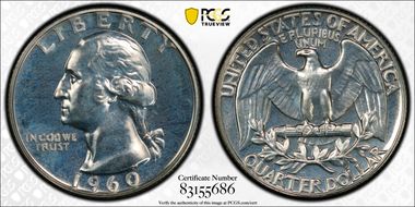 1960 25C PR67