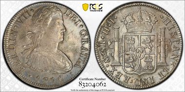 1810-Mo HJ/TH 8 R Yon-M8-110b Calico-1313 AU53