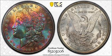 1887 $1 MS66+