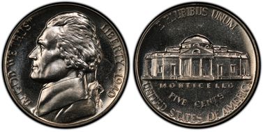 1940 5C Reverse of 1938 PR67+