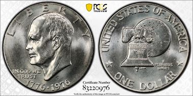 1976-D $1 Type 2 MS66